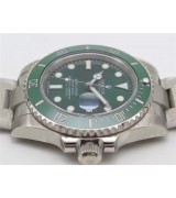 Rolex Submariner Swiss Automatic Watch-Green Dial (Clone)
