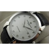 Vacheron Constantin Malte Swiss 2824 Movement Watch-White