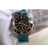 Rolex Deepsea Sea-Dweller Automatic Watch Black Dial 