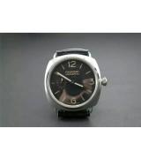 Panerai Radiomir Swiss Handwound Watch Black Dial PAM00338