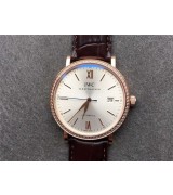 IWC Portofino Swiss Automatic Watch Champagne Dial