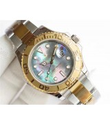 Rolex Yacht-Master 3135 Automatic Watch Yellow Gold Two toned 40mm 