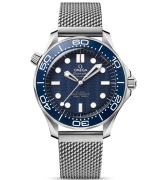 Omega Seamaster Diver 300 James Bond 60th Anniversary Replica Watch Blue 42mm