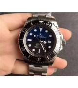 Rolex Sea Dweller DeepSea D-Blue Swiss 3135 Automatic Watch