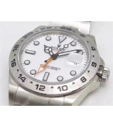 Rolex Explorer II 216570 Swiss Cloned 3187 Automatic Watch-White Dial