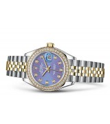 Rolex Datejust Ladies 279383-0015 Swiss Automatic Light Purple Dial 28MM