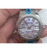 Rolex Datejust Ladies Watch Pink Dial