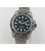 Rolex Submariner Swiss Automatic Diamonds Bezel (Clone)