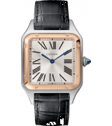 Cartier Santos Dumont w2sa0011 Quartz Watch White Dial 43.5mm