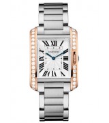 Cartier Tank Anglaise W3TA0003 Quartz Watch Size M