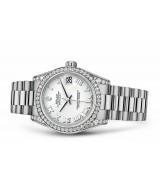 Rolex Datejust Ladies 178159-0066 Swiss Automatic White Dial 31MM