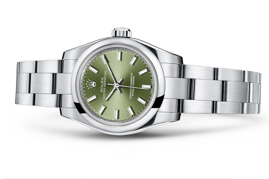 Rolex Oyster Perpetual 176200 Swiss Automatic Watch Olive-green 26MM