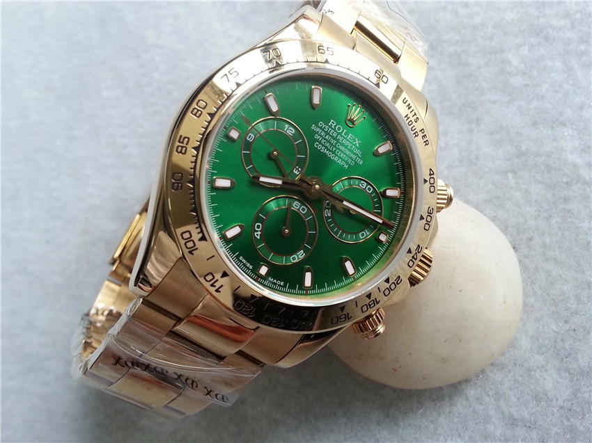 Rolex Daytona Cosmograph Swiss Chronograph Green Dial