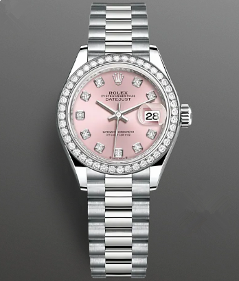 Rolex Lady-Datejust 279139rbr-0005 Automatic Watch Pink Dial 28mm
