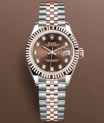 Rolex Lady-Datejust 279171-0011 Automatic Watch Chocolate Dial 28mm