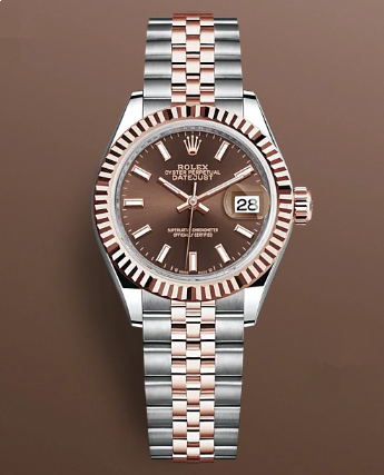 Rolex Lady-Datejust 279171-0017 Automatic Watch Chocolate Dial 28mm