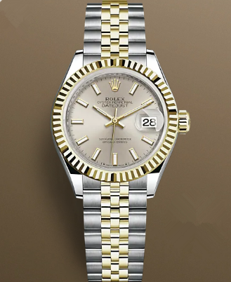 Rolex Lady-Datejust 279173-0019 Automatic Watch Silver Dial 28mm