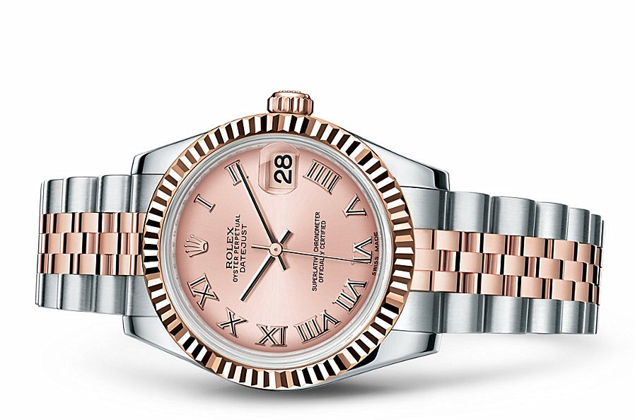 Rolex Datejust Ladies 178271-0068 Swiss Automatic Pink Dial 31MM