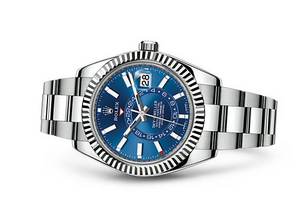 Rolex 2017 Sky-Dweller 326934 Swiss Automatic Watch Blue Dial