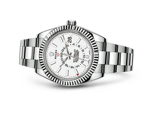 Rolex 2017 Sky-Dweller 326934 Swiss Automatic Watch White Dial