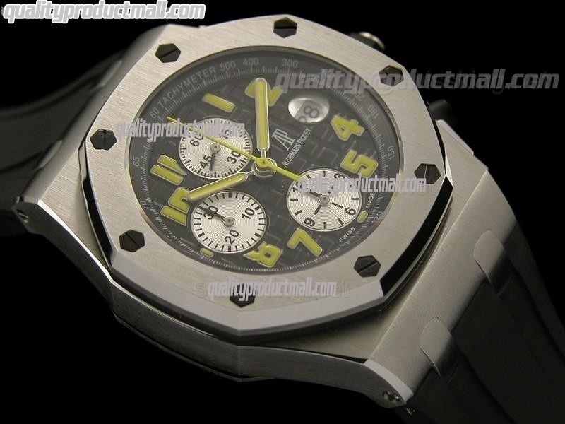 Audemars Piguet Royal Oak Offshore Jalan Bukit Bintang Limited Edition Chronograph-Black Dial-Black Rubber Strap