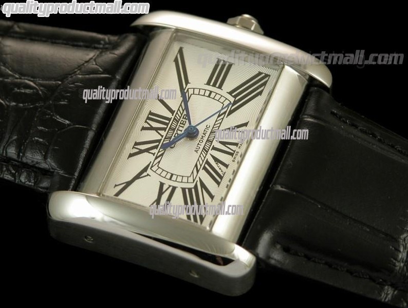 Cartier Dividan Mid Sized Swiss ETA 2617 Automatic Watch