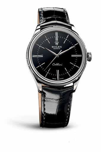 Rolex Cellini Time 50509 Swiss 3132 Automatic Watch-Black dial