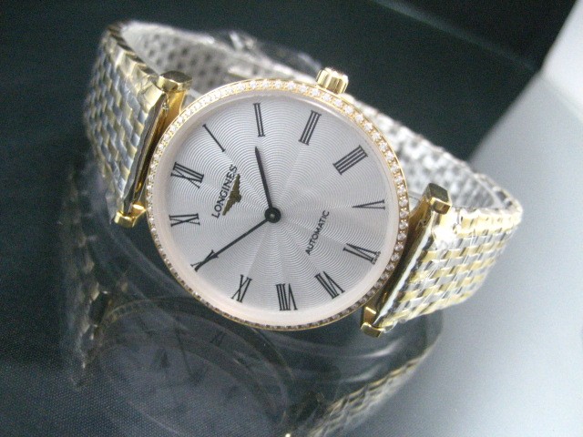 LONGINES GRANDE CLASSIQUE SWISS ETA 2671-2 LADIES AUTOMATIC WHITE DIAL