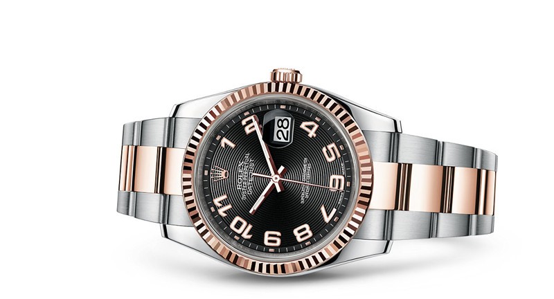 Rolex Datejust 116231-0066 Swiss Automatic Watch Black Dial 36MM
