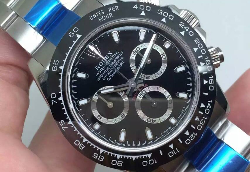 Rolex Daytona Cosmograph 2016 Swiss Chronograph-Ceramic Bezel Black Dial