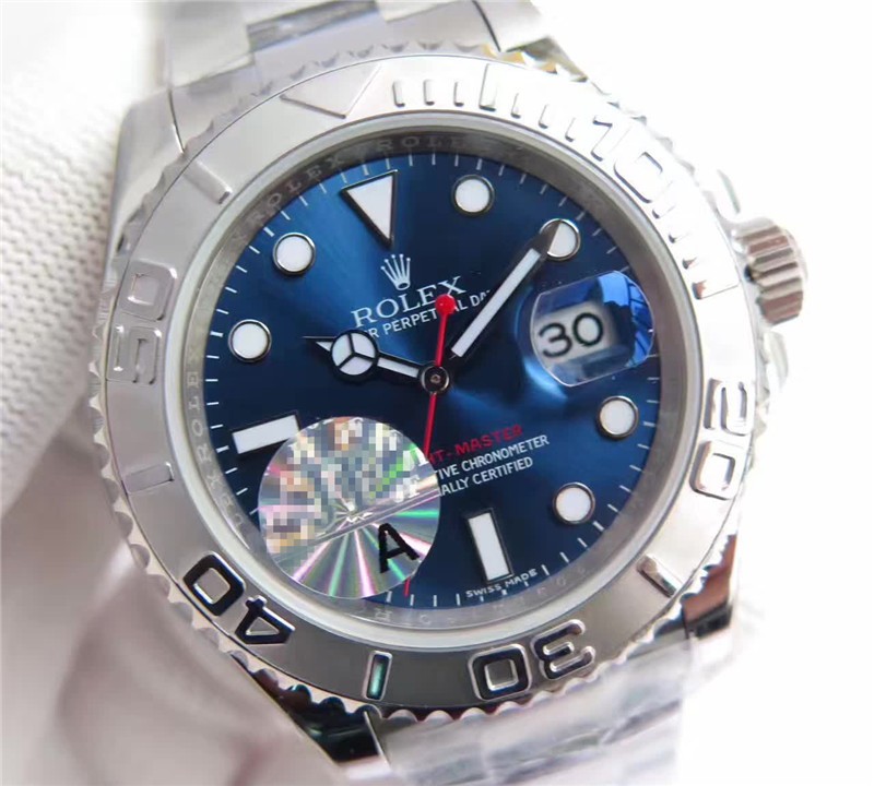 Rolex Yacht-Master Swiss 3135 Automatic Watch Blue Dial