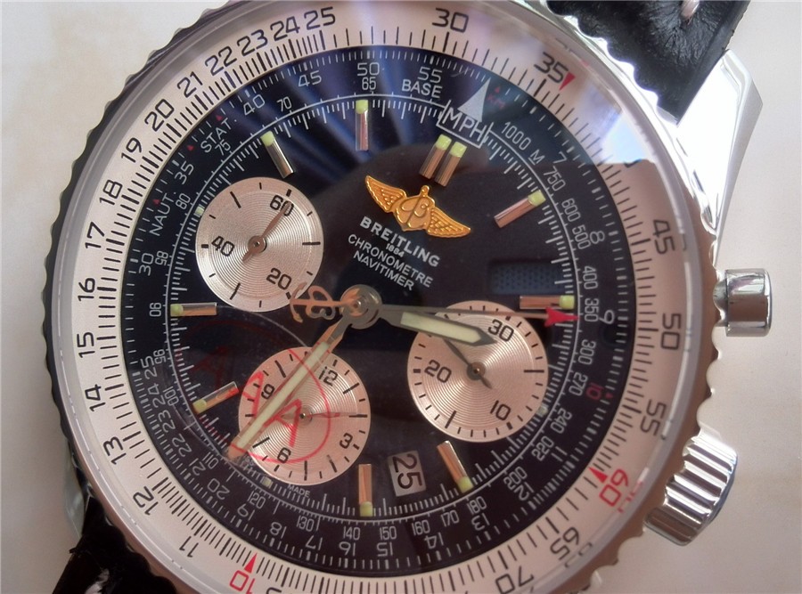 Breitling Navitimer 1884 Black Dial - One of the most Classic model of Breitling watches