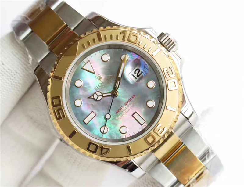 Rolex Yacht-Master 3135 Automatic Watch Yellow Gold Two toned 40mm 