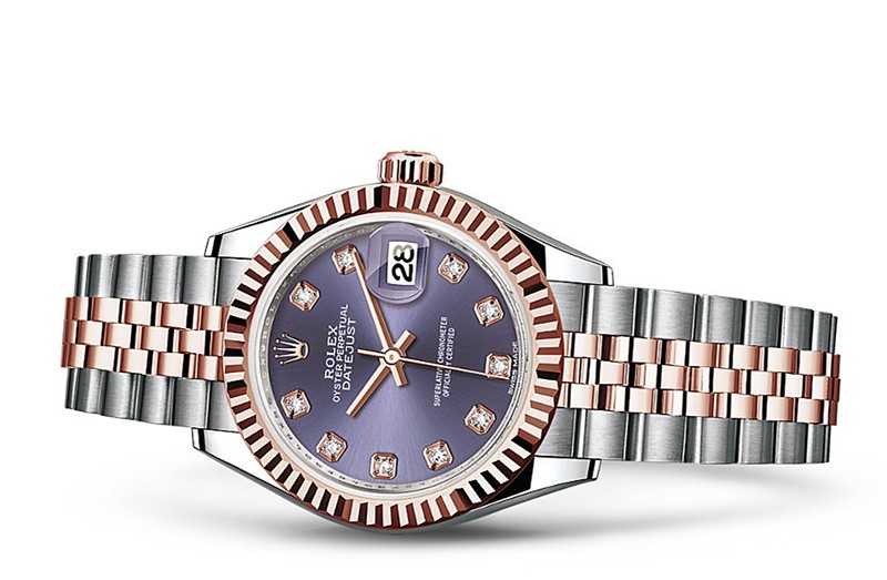 Rolex Datejust Ladies 279171-0015 Swiss Automatic Purple Dial 28MM