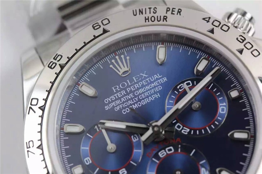 Rolex Daytona Cosmograph Swiss Chronograph Dark Blue Dial