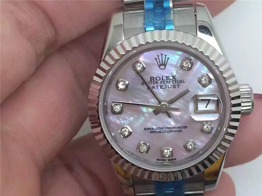 Rolex Datejust Ladies Watch Pink Dial