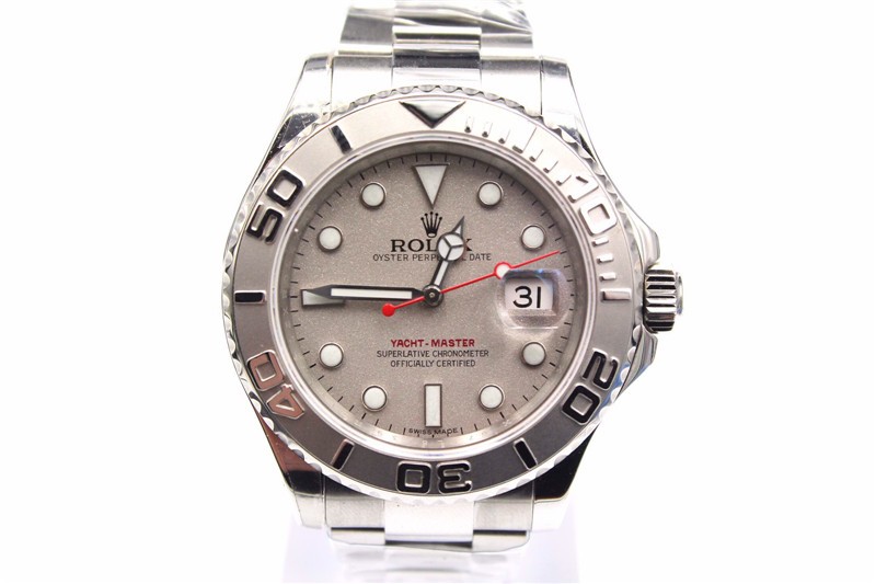 Rolex Yachtmaster II Watches Stainless steel Gray Dial 