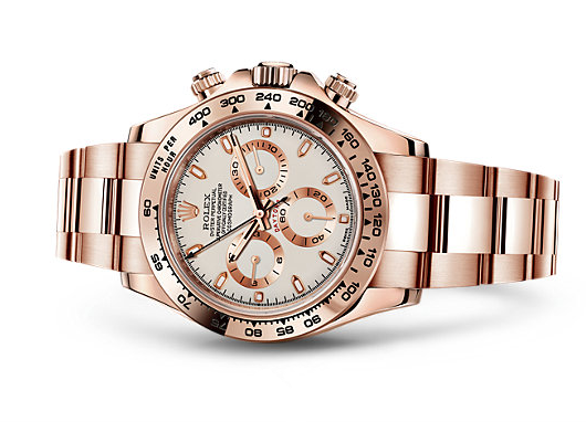 rose gold daytona ivory dial