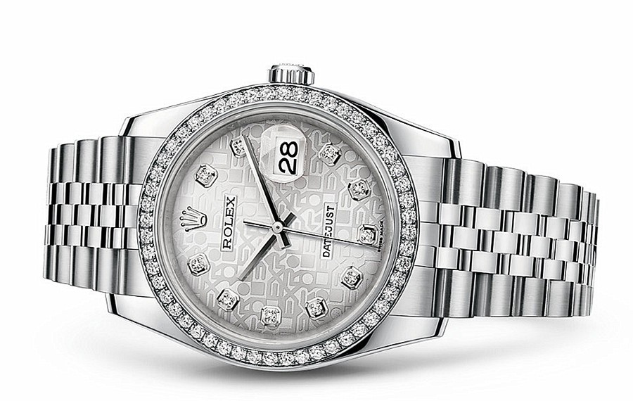 Rolex Datejust 116231-0097 Swiss Automatic Watch Pattern Dial Jubilee Bracelet 36MM