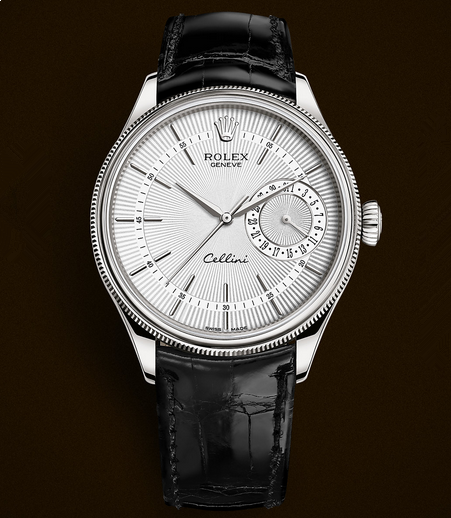 Rolex Cellini Date 50519 Swiss Automatic Watch White Dial 39MM