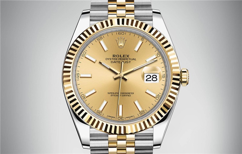 Rolex DateJust 126333 Swiss Automatic Watch Golden Dial 41MM