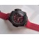 Strap: Red Rubber Strap (Antidust Quality) with Insignia Tang Buckle