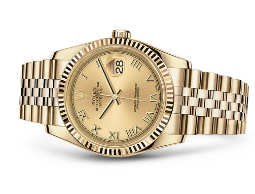 Rolex Datejust 116238-0070 Swiss Automatic Watch Full Gold Jubilee ...